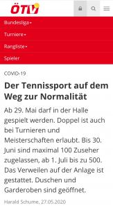 Am Weg zurück zur Normalität